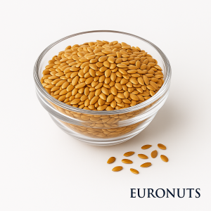 Λιναρόσπορος χρυσός ωμός – golden flaxseed με φυτικές ίνες & ω-3