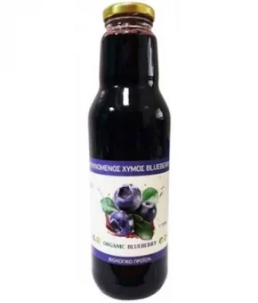 Συμπυκνωμένος χυμός bio με κομμάτια blueberry